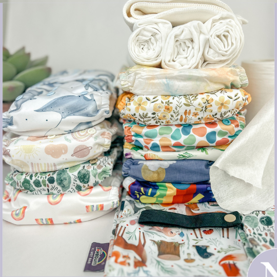 The Nappy Den reusable nappies