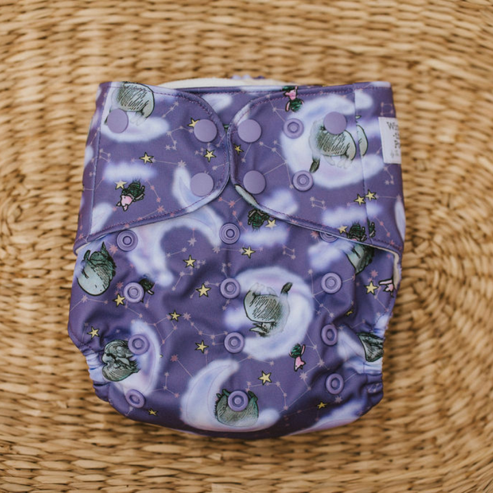 The Nappy Den - Winnie-The-Pooh - Pocket Nappy - Onesize - The Nappy Den