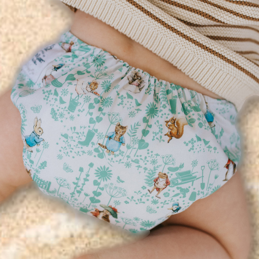 Peter Rabbit™ x The Nappy Den - Pocket Play Swim Nappy - Hilltop Farm