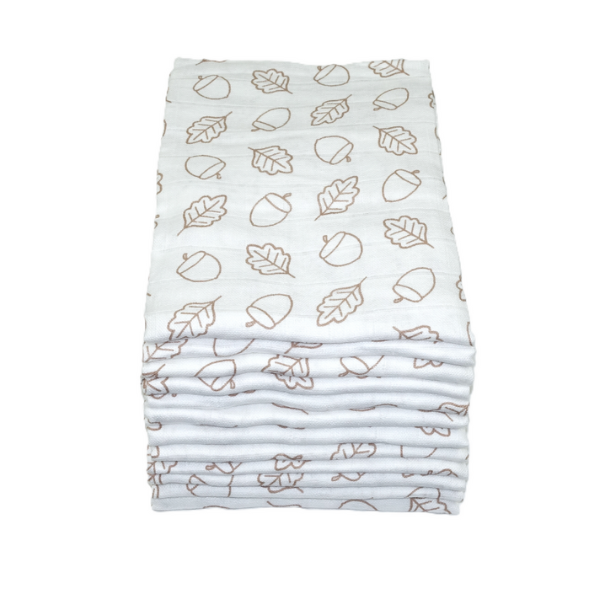 Muslinz - Woodland Muslin Squares - 12 Pack