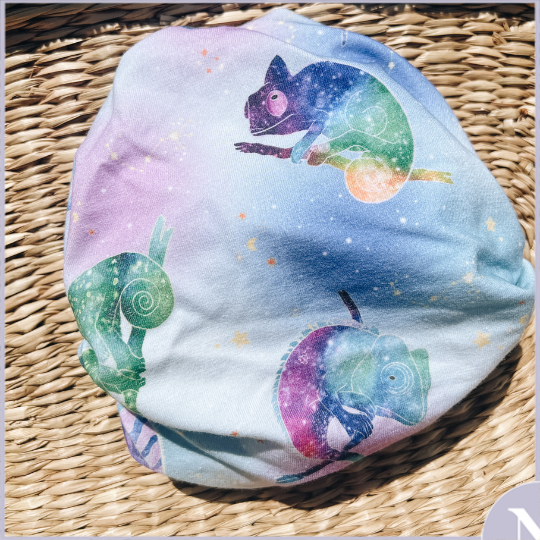 Evies Reusables - Nappy Den Exclusive Rolled Leg Preflat Nappy OSFM - The Nappy Den