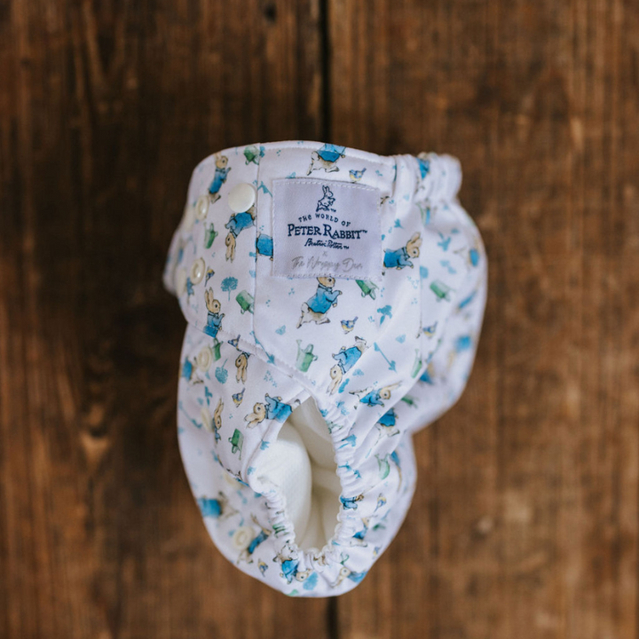 Peter Rabbit™ x The Nappy Den - Pocket Nappy - Pottering Peter