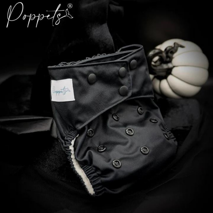 Poppets - New Collection- Keepers of The Night - Pocket Onesize Nappy
