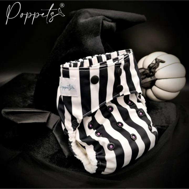 Poppets - New Collection- Keepers of The Night - Pocket Onesize Nappy