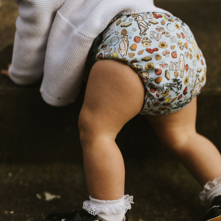 The Nappy Den - Winnie-The-Pooh - Pocket Nappy Set