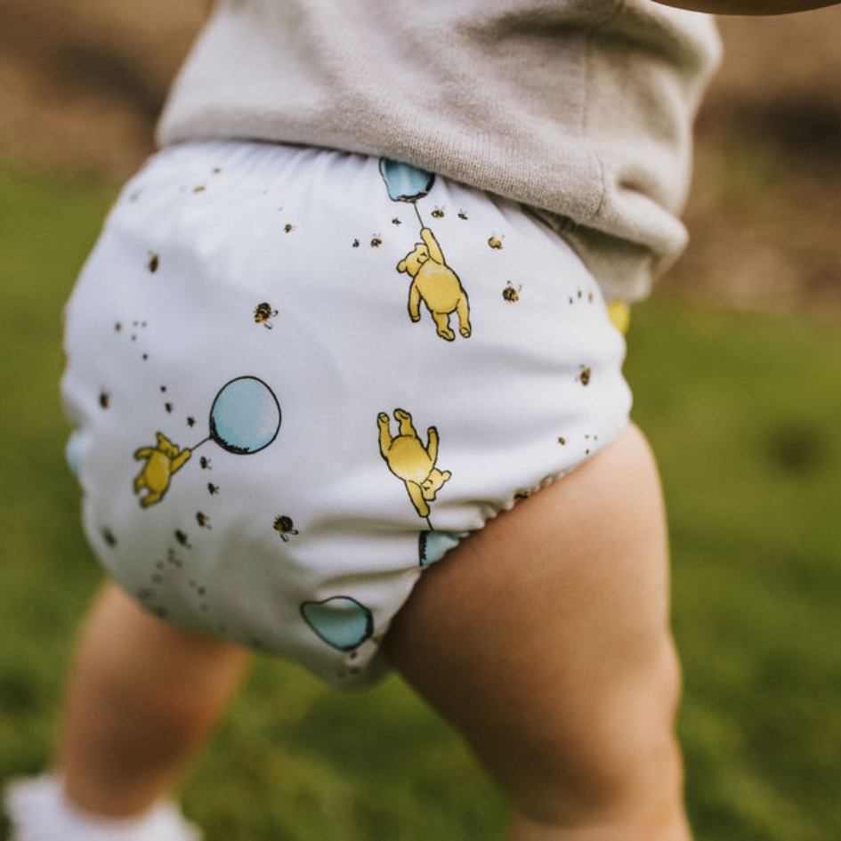 The Nappy Den - Winnie-The-Pooh - Pocket Nappy Set