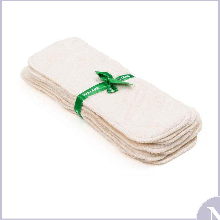 Littlelamb reusable nappy inserts bamboo The Nappy Den