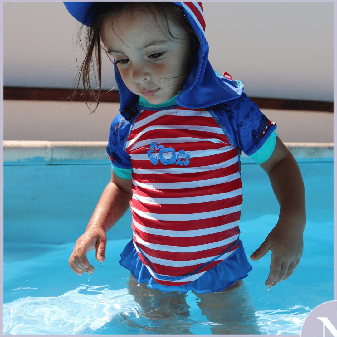 Close - Swim Rash Vest - The Nappy Den